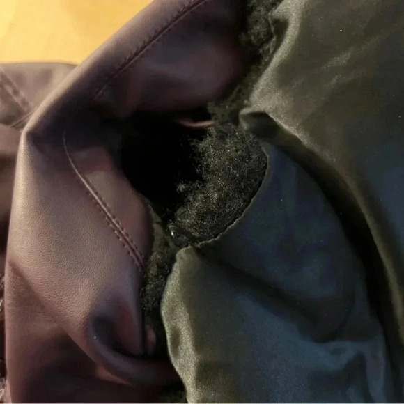 Mark vegan leather jacket women size  Medium - Picture 7 of 13